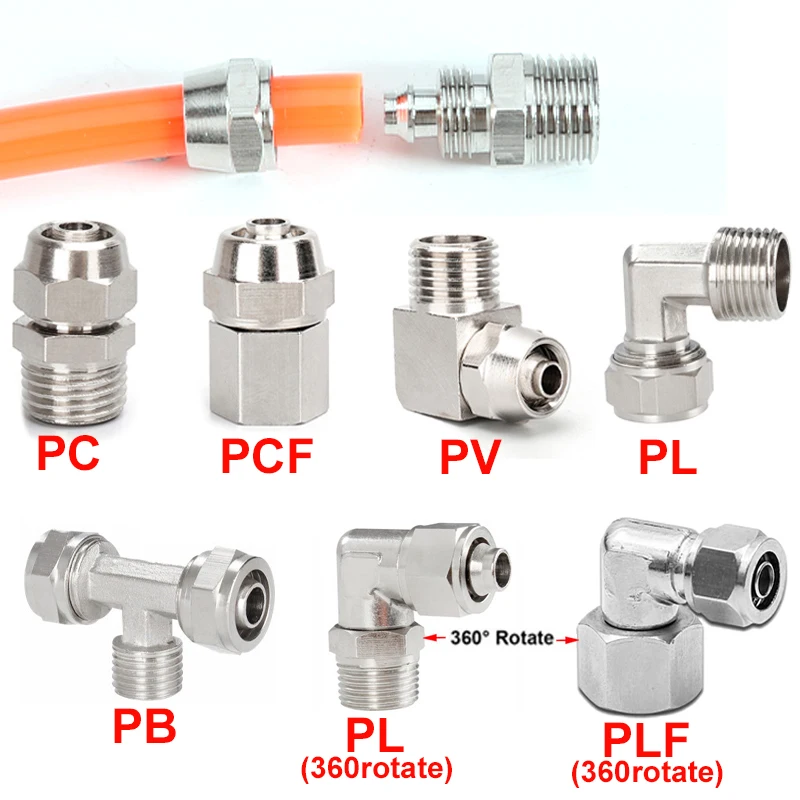Raccords pneumatiques en cuivr - Compression Fitting Brass avis et prix
